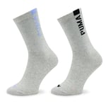Ankelstrumpor dam 2-pack Puma Women Slouch Sock 2P 938005 Grey Melange / Purple 03