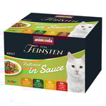 animonda vom Feinsten Adult Raffinesse in Sauce Adult mixpack - Ekonomipack: 24 x 85 g