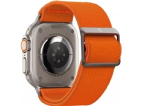 Spigen AMP05986, Klockarmband, Apple, Apple Watch Ultra (49mm) Apple Watch Series 8 / 7 (45mm) Apple Watch Series SE / 6 / 5 / 4 (44mm)..., Tyg, Nylon, Rostfritt stål, Zinklegering, 12,7 mm