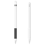 YINVA Grip Holder Compatible with Apple Pencil,Accessories Compatible with Apple Pencil 1st Generation/Apple Pencil 2nd Generation/Stylus Pen（2PCS,Black+White）