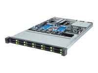 Gigabyte R163-Z32 (Rev. Aac1) - Server - Kan Monteras I Rack 1U - 1-Vägs - Ingen Cpu Upp Till - Ram 0 Gb - Sata/Sas/Nvme - Hot-Swap 2.5" Vik/Vikar - Ingen Hdd - Ast2600 - Gigabit Ethernet - Inget Os - Skärm: Ingen