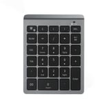 BT302 28 Keys Laptop Mini Wireless Keyboard, Spec: Bluetooth (Gray)