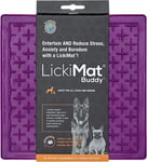 Lickimat LICKI MAT - Dog Bowl Buddy Purple 20X20Cm (645.5351)