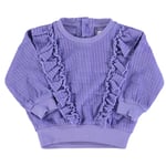 Piupiuchick Sweatshirt Med Volangdesign Purple | Lila | 18 months