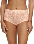 Chantelle Women's, SOFTSTRETCH, High Waist Brief, Women's invisible lingerie, Leo Neutral, One Size