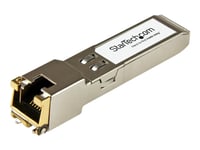 Startech.Com Extreme Networks 10301-T Compatible Sfp+ Module, 10Gbase-T, Sfp+ To Rj45 Cat6/Cat5e, 10Ge Gigabit Ethernet Sfp+, Rj-45 (Copper) 30M, Mini Gbic Transceiver Sfp Plus Module - Lifetime Warranty (10301-T-St) - Sfp-Sändar/Mottagarmodul (Mini