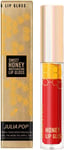Honey Lip Gloss - Honey Lip Glow Oil Cherry,Hydrating Lip Glow Oil Plumping Lip