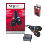 Micros Singstar filaires + récepteur pour PS2/PS3