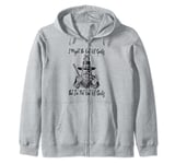 I Might Be Out Of Spells But I'm Not Out Of Shells Vintage Zip Hoodie