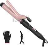Pretfy Automatic Hair Curler, 1.25" Curling Tongs, 32Mm Curling Iron Wand of Cer