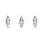 1/2/3 Välsignade Jungfru Maria statyett karaktär Skulptur Staty Blue Coat 10cm 3Set