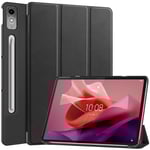 Lenovo Tab P12 Fodral Tri-fold med Pencil-hållare svart