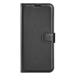 EIDERWOOD Nothing Phone (3a) Pro Konstläder Fodral med Korthållare & Ställfunktion - Svart