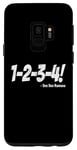 Galaxy S9 1-2-3-4! Punk Rock Countdown Tempo Funny Case