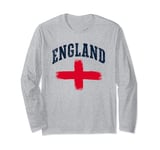 England with English Flag Men, Women, Kids Girls & Boys Long Sleeve T-Shirt