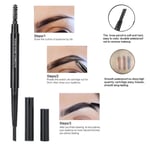 Eyebrow Pen Waterproof Eye Brow Pencil Triangular Tip With Brush Makeup SLS
