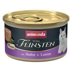 Ekonomipack: animonda Vom Feinsten Adult 24 x 85 g - Kyckling & lamm