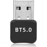 Yizhet Dongle USB Bluetooth Adaptateur Mini clé USB Bluetooth 5.0 avec Faible consommation d'énergie Plug and Play (Bluetooth 5.0)