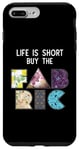 iPhone 7 Plus/8 Plus Life Is Short Buy The Fabric Sewing Themed Designer Case