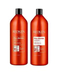Redken - Frizz Dismiss Shampoo 1000 ml + Conditioner
