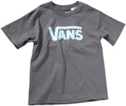 Vans VGIC10U T-Shirt pour garçon Gris Charbon/Bleu m