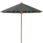 Glatz, Teakwood parasoll 350 cm Kat.5 669 Carbone