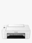 Canon PIXMA TS3351 All-in-One Wireless Wi-Fi Printer, White