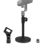 Geekria Tabletop Microphone Stand for Blue Yeti, Sona, Snowball iCE, Ember