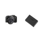Canon EOS RP + RF 24-105mm f/4-7.1 IS STM Black & LP-E17 Battery Pack for EOS M3