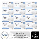 Dove Sensitive Hypoallergenic Moisturising Beauty Bar for Sensitive Skin12x2x90g