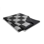Etol Design Metallo/Patch Överkast 270×270 cm, Svart/Steel