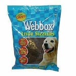 Webbox Sizzlers With Liver - 150g - 579748