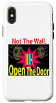 Coque pour iPhone X/XS Ren-World 14 Open The Future Door: It's Not The Wall