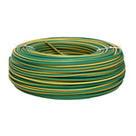 Rouleau de Câble Électrique de 100 m | H07V-K | Section 1 x 2,5 mm2 | Couleur Verte