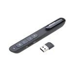 KKmoon Wireless USB PPT Presenter Flip Pen Pointer Presentation Remoter New