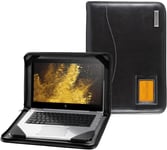 Broonel - Contour Series - Black Heavy Duty Leather Protective Case Compatible with the HP ZBook Studio x360 G5 15.6"
