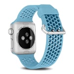 Sportarmband Apple Watch 42/44/45 mm Blå