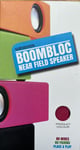 Near Field Audio Amplify Smart Phones iPhones Boombloc Colour Pink Brand New Box