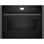 Neff N90 Built-In Combination Microwave Oven - Graphite C24MS31G0B