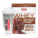 Medi-Evil Nutrition Whey Protein Powder with Isolate Triple Chocolate 600g Bag