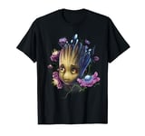 Marvel Guardians Of The Galaxy Groot Flowers T-Shirt