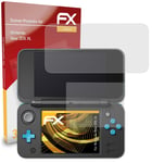 atFoliX 3x Screen Protection Film for Nintendo New 2DS XL matt&shockproof