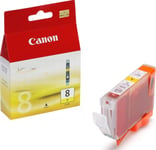 Genuine CANON CLI-8 YELLOW INK CARTRIDGE for CANON PIXMA PRINTERS CLI-8Y