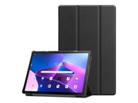 Estuff Houston - Vikbart Fodral För Surfplatta - Polyuretan, Polykarbonat - Svart - För Lenovo Tab M10 Plus (3Rd Gen)