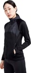 Craft Women's ADV Essence Jersey Hood Jacket Black XXL, Black