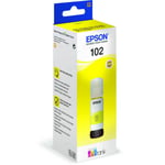 Epson 102 / C13T03R440 gul bläck refill - Original