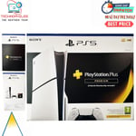 New Sony PS5 Slim Disc Edition PlayStation Plus 24 Months Premium Membership 1TB