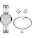 Emporio Armani Ladies Watch and Jewellery Gift Set
