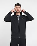 Lyle & Scott Black Classic Zip Through Hoodie