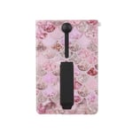 Marbled Card Holder Finger Phone Stand Tablet Sling Strap 016